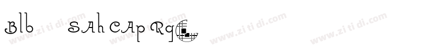 Bilbo Swash Caps Reg字体转换